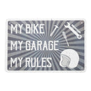 OXFORD GARAGE METAL SIGN: MY RULES