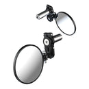 Oxford Fold Away Mirror - Black PAIR