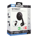Oxford Street Billet Alloy Bar End Mirror Right Blk