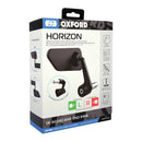 Oxford Horizon Billet Alloy Bar End Mirror Right Blk