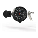 OXFORD CLOCK BLK CASE & BLK FACE W/BRKT (NEW)