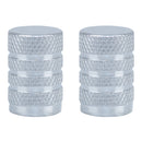 OXFORD VALVE CAPS SILVER  (NEW)