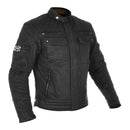 Oxford Hardy Wax Jacket - Black Size Medium