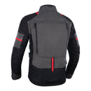Oxford Rockland Men's Jacket - Charcoal Black / Red Size 5XL