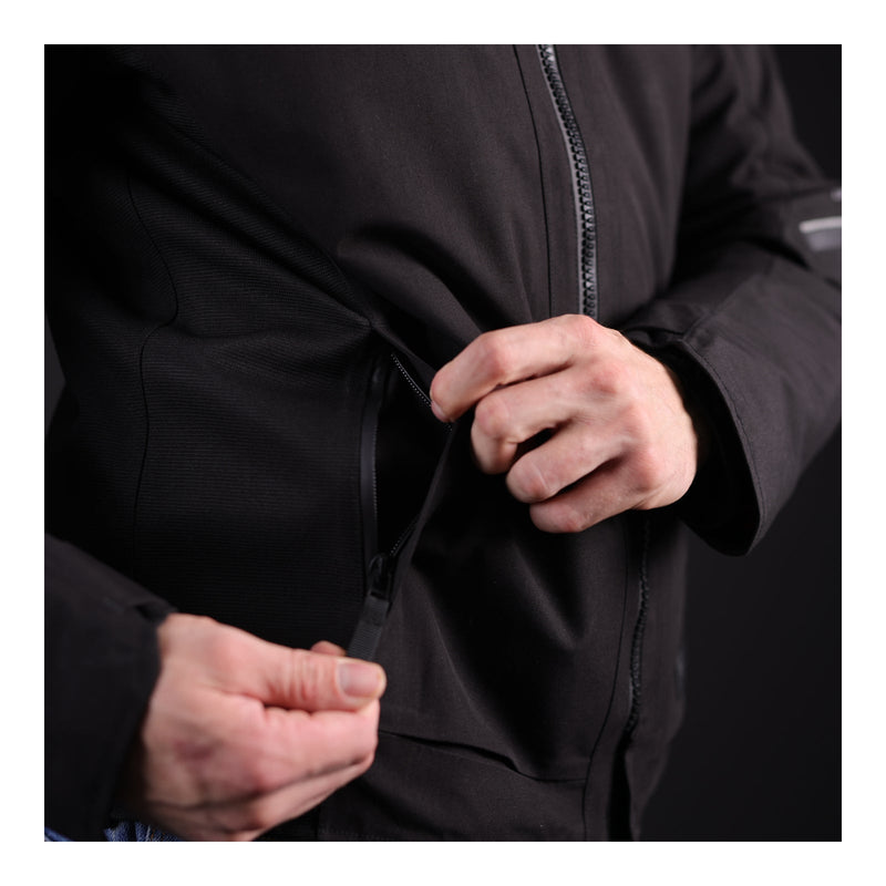 Oxford Mondial Street Dry2Dry MS Jacket - Black Size XL