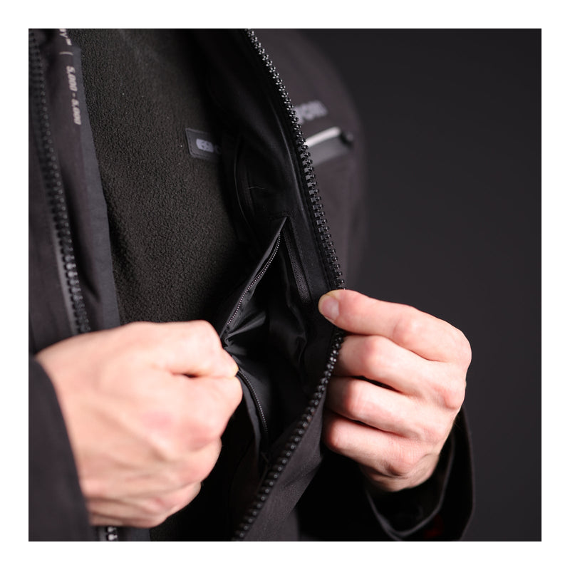 Oxford Mondial Street Dry2Dry MS Jacket - Black Size Medium
