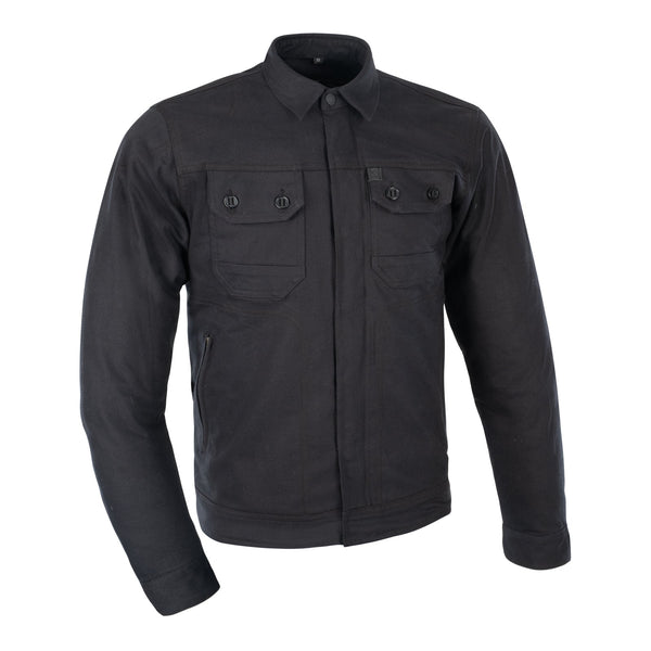 Oxford Heist Men's Jacket - Black Size 5XL