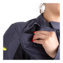 Oxford Valencia 3.0 Waterproof Dry2Dry Women's Textile Jacket - Grey / Black Size 16