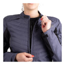 Oxford Valencia 3.0 Waterproof Dry2Dry Women's Textile Jacket - Grey / Black Size 18