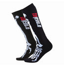 Oneal PRO MX XRAY Black White One Size Youth Socks