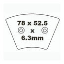 Premier Brake Pads - P Organic Standard