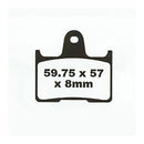PREMIER BRAKE PADS REAR HON KAW SUZ HD