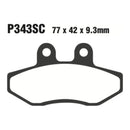 Premier Brake Pads - P Organic Standard