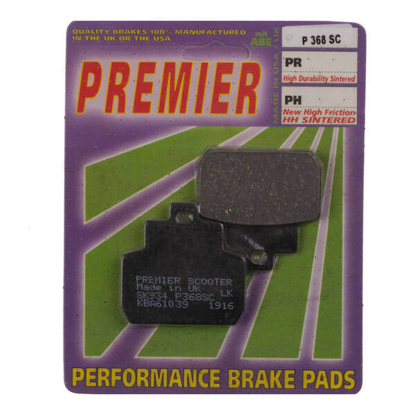 PREMIER BRAKE PADS
