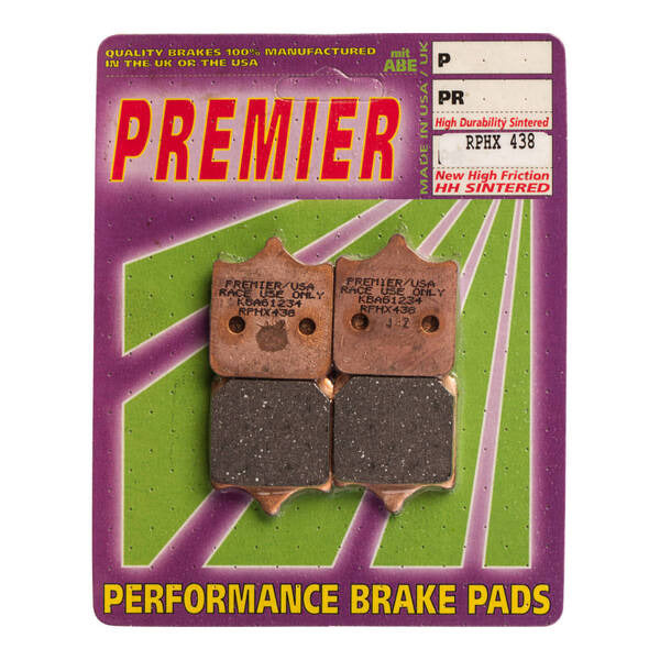 PREMIER BRAKE PADS RPHX438 RACING Sint Bronze/Tungsten/Moly