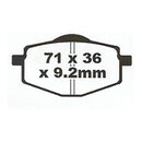 PREMIER BRAKE PADS FULL SINTERED MOTO X