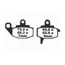 PREMIER BRAKE PADS FULL SINTERED MOTO X