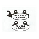 PREMIER BRAKE PADS FULL SINTERED PR46