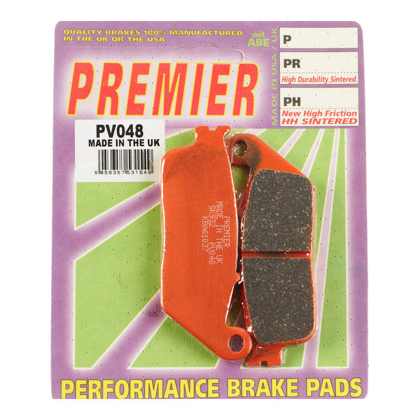 PREMIER BRAKE PADS SEMI SINTERED STREET