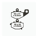 PREMIER BRAKE PADS SEMI SINTERED STREET