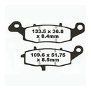 PREMIER BRAKE PADS SEMI SINTERED STREET