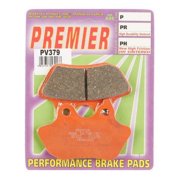 PREMIER BRAKE PADS SEMI SINTERED STREET
