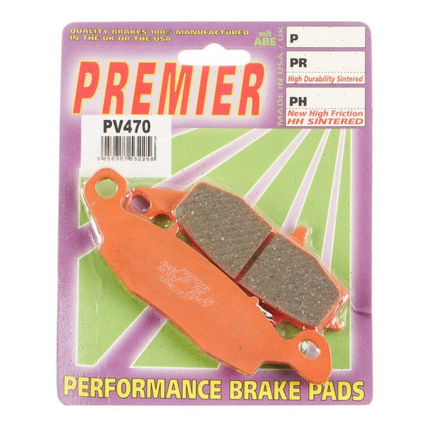 PREMIER BRAKE PADS SEMI SINTERED STREET