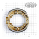 PREMIER BRAKE SHOES HON NXR125 05- Rr w/ springs