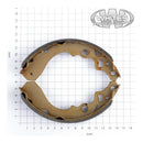 PREMIER BRAKE SHOES LTF250/LT4WD w/ springs