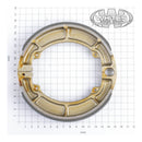 PREMIER BRAKE SHOES KLF300 Rr /W650/W800 w/ springs