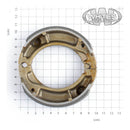 PREMIER BRAKE SHOES XL250/XRB200 w/ springs