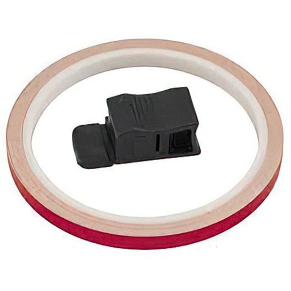 Progrip Reflective Wheel Tape Red 7mmx6.5m(2wheels)