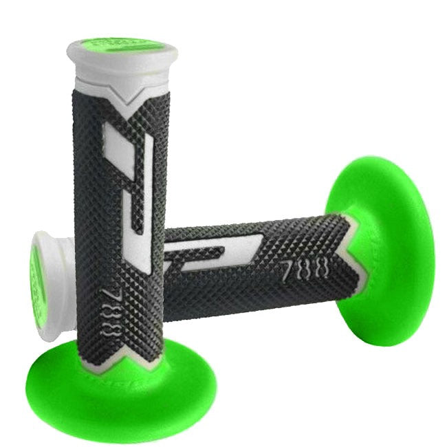 Progrip Mx Grey/green/black 115mm Extra Slim Grips