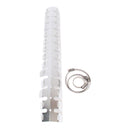 Whites Pipe Guard W/clamp Sil