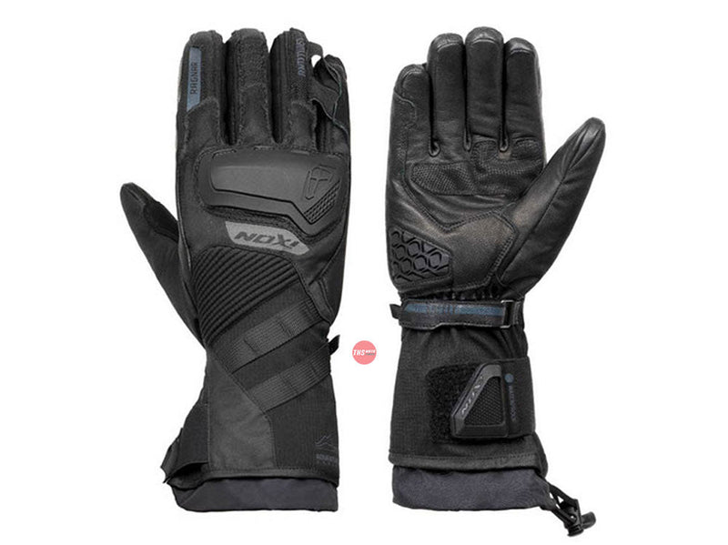 Ixon Pro Ragnar Black Road Gloves Size Medium
