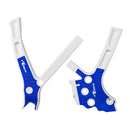 Rtech Frame Guards Blue White Yamaha PRTYZ0BNBL2