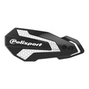 Polisport Mx Flow Handguard Black White KX450F 19- KX250F 20-