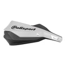Polisport Trail Blazer Handguard W  Metal Bar - White Black