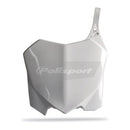 Polisport Number Plate Honda CRF250R 10-13 /CRF450R 09-12 White