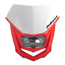 Polisport Halo Headlight Wht/red