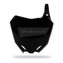 Polisport Number Plate Suzuki RMZ250 10-16/ RMZ450 08-16 Black
