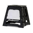 Polisport Folding Bike Stand - Black (White Side Panels)