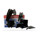 Polisport Kit KTM SX ('05-'06) / EXC '05-'07 Black - Indent