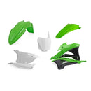 Polisport Plastics Kit Kawasaki KX85 14-16 (16 Colour) 05Green/White