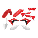 Polisport Plastics Kit Honda CRF450R 17-19 / CRF250R 18- Red/White