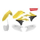 Polisport Plastics Kit Suzuki RMZ450 18 - OEM 2018 Yellow/Black