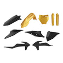 Polisport MX Plastic Kit KTM '19-'21 Gold Metal Flow