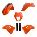 Polisport Full Kit KTM EXC / EXC-F XC-W XCF-W ('08-'11) - OEM '10 Orange