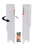 Rtech Fork Protectors White GasGas PSKTMBN0093
