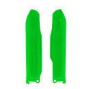 Rtech Fork Protectors Fluro Green Kawasaki PSKXFVF0016